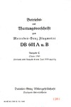 Betriebs und Wartungsvorschrift zum Mercedes-Benz Flugmotor DB 601 und B