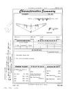 4093 YB-49 Flying Wing Characteristics Summary - 4 May 1949