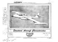 F-89H Scorpion Standard Aircraft Characteristics - 7 October 1957