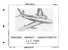 FJ-3 Fury (J65-W-2) Standard Aircraft Characteristics