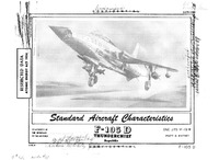 F-105D Thunderchief Standard Aircraft Characteristics - 16 July 1959