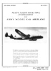 AN 01-75CJ-1 Pilot&#039;s Flight Operating Instructions for Army Model C-69