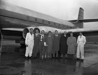 Publicity:  T.C.A. &amp; American Airlines personnel visiting the plant