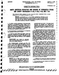 TO 01-60-113 North American Inspection and rework of windshield frame and canopy mechanism - P-51D, P-51K, F-6D and F-6K