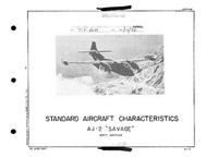 AJ-2 Savage Standard Aircraft Characteristics - 30 June 1957
