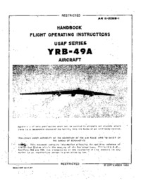 4089 AN 01-15EBB-1 Flight Operating Instructions YRB-49A