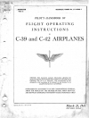 T.O. 01-40NB-1 Pilot&#039;s handbook of flight operating instructions - C-39 and C-42 airplanes