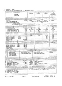 3375 F7F-1 Tigercat Airplane Characteristics &amp; Performance - 1 May 1944
