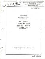 AN 01-245FBB-4 Illustrated Parts Breakdown F2H2 - F2H2B - F2H-2N - F2H-2P Aircraft