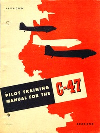 Pilot Training manual for the C-47