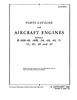 A.N. 02-25GC-4 Parts Catalog for Aircraft Engines R-1820-40, -40b, -54, -60, -71, -73, -87, -95 and -97
