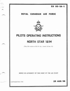 EO 05-5A-1 Pilots Operating Instructions North Star 1 &amp; 1M