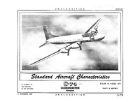 3231 C-74 Globemaster Standard Aircraft Characteristics - 6 November 1952