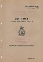 RAFSC Schedule-5B2&amp;C - Gnat T Mk 1 - Ground Instructional Aircraft