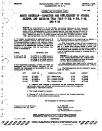 TO 01-60-116 North American - Inspection and replacement of rudder - P-51D, P-51K, F-6D and F-6K