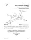 P-180 Avanti - Pilot&#039;s Operating Handbook and Airplane Flight Manual