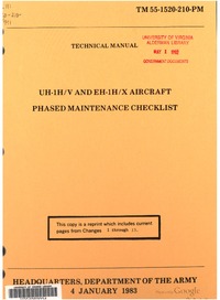 2660 TM55-150-210-PM UH-1H/V and EH1H/X aircraft phased maintenance checklist