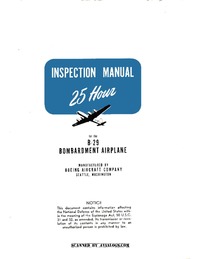 B-29 Inspection manual - 25 hour