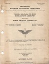 T.O. 01-60GA-3 Preliminary Handbook of Overhaul Instructions B-25, B-25A and B-25B