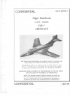 AN 01-85FGE-1 Flight Handbook Navy Model F9F-7 Aircraft