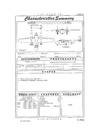 3309 C-82A Packet Characteristics Summary - 23 May 1950 (Yip)