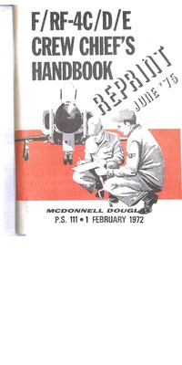 McDonnell Douglas F/RF-4C/D/E Crew Chief&#039;s Handbook