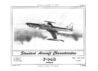 F-94B Starfire Standard Aircraft Characteristics - 24 March 1952