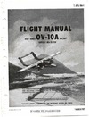 T.O. 1L-10A-1 Flight Manual OV-10A