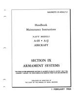 Navweps 01-40ALF-2 Handbook Maintenance Instructions A-1H - A-1J - Section IX - Armament systems