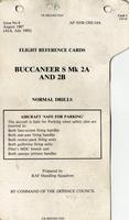 A.P. 101B-1202-14A Flight Reference Cards Buccaneer S Mk 2A and 2B