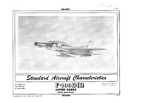 F-100D (I) Super Sabre Standard Aircraft Characteristics - August 1972