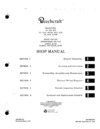 Beechcraft Musketeer, Sport, Sundowner and Sierra Shop manual