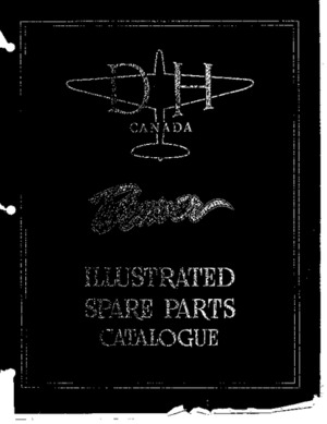 DHC-2 Beaver Illustrated Spare Parts Catalogue
