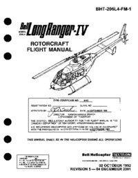 BHT-206L4-FM1 - Bell Long Ranger IV Flight Manual