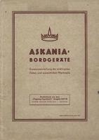 Askania Bordgeräte 1937-38