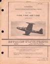 AN 01-65BJB-1 Handbook Flight Operating Instructions F-84B, F-84C and F-84D