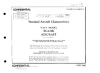 EC-121K Constellation Standard Aircraft Characteristics - 1 July 1967