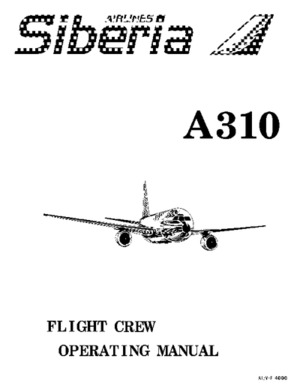 Siberia Airlines A310 Flight Crew Operating Manual - Part2