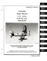 Navweps 01-40ALF-1 Natops Flight Manual A-1H and A-1J aircraft
