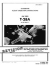 AN 01-60FGA-1 Handbook Flight Operating instructions T-28A
