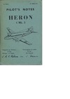 AP.4569C Pilot&#039;s notes Heron C Mk.3