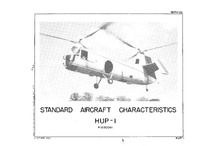4115 HUP-1 Retriever Standard Aircraft Characteristics - 1 October 1950