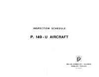 Inspection Schedule P.149-U Aircraft