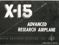 55WCS-9229-AA - X-15 Advanced Research Airplane