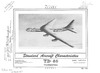 3075 YB-60 Standard Aircraft Characteristics - 11 July 1952
