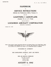 T.O. 01-75FG-2 Handbook of service instructions (British air publication 2021A) for the Lighning I Aeroplane